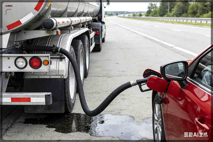 桥西区汽车救援送水案例